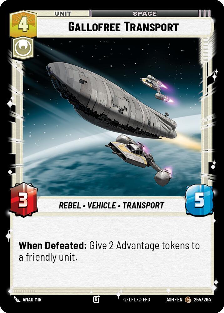 Gallofree Transport (254/264) [Ashes of the Empire]