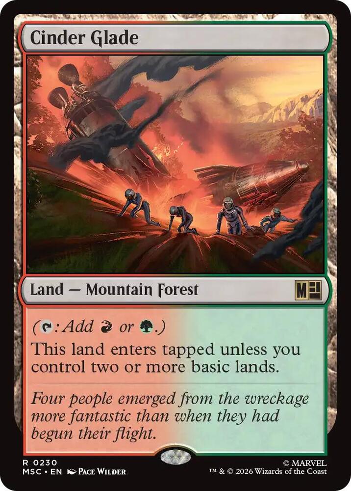 Cinder Glade (230) [Marvel Super Heroes Commander]