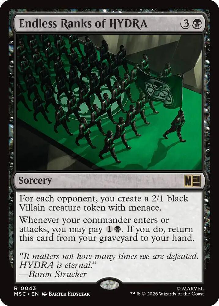 Endless Ranks of HYDRA (43) [Marvel Super Heroes Commander]