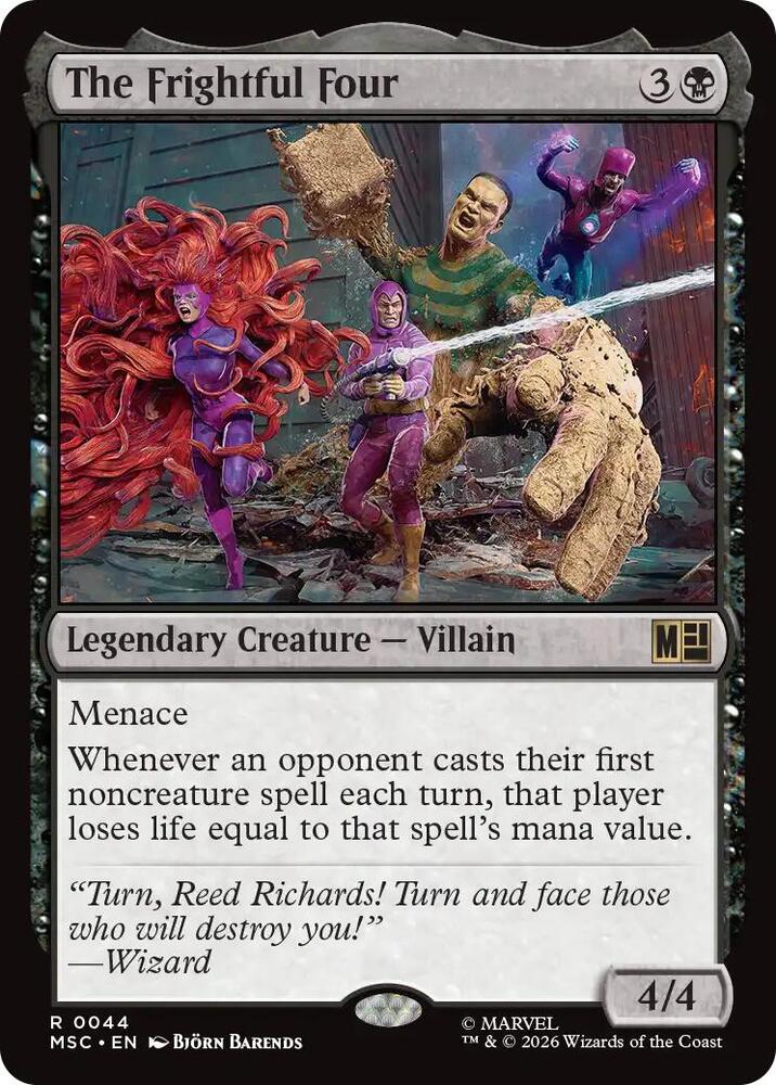The Frightful Four (44) [Marvel Super Heroes Commander]