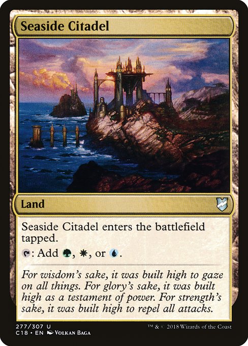 Seaside Citadel (277) [Commander 2018]