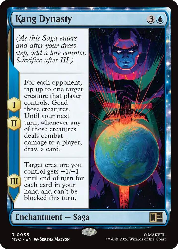 Kang Dynasty (Surge Foil) (35) [Marvel Super Heroes Commander]