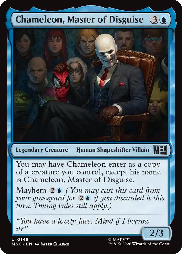 Chameleon, Master of Disguise (148) [Marvel Super Heroes Commander]