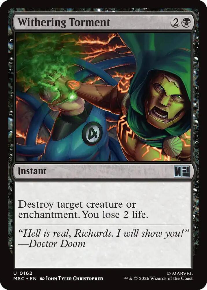 Withering Torment (162) [Marvel Super Heroes Commander]