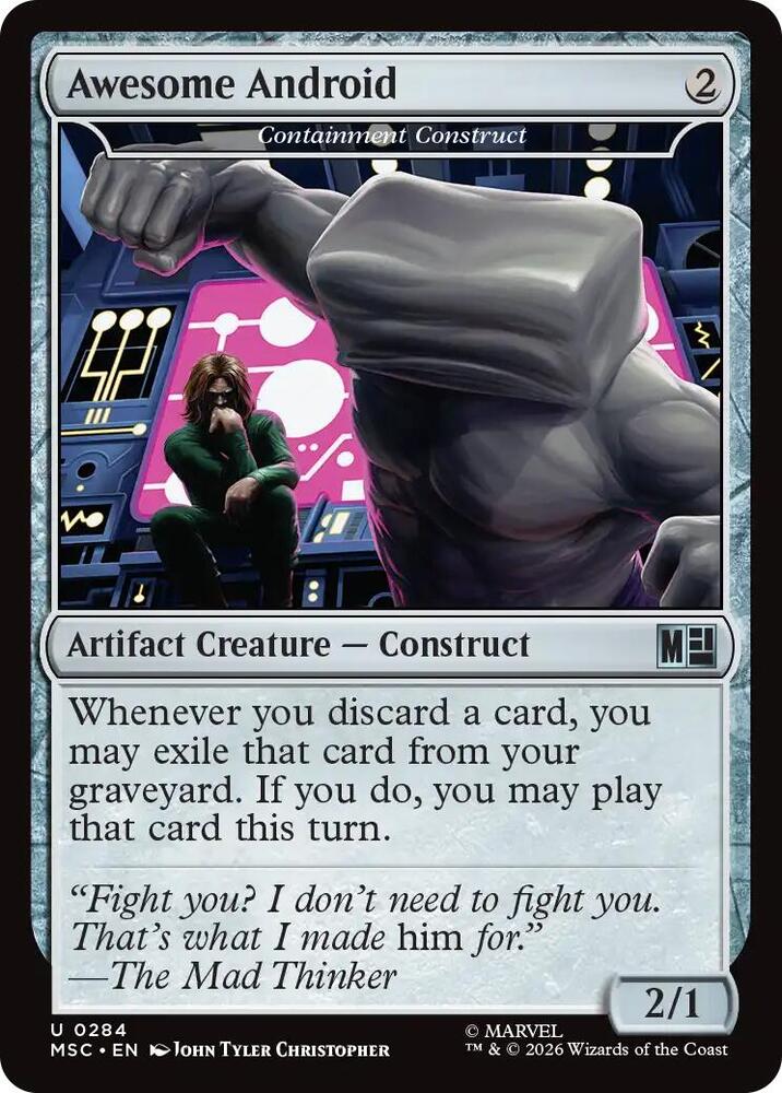 Awesome Android - Containment Construct (284) [Marvel Super Heroes Commander]