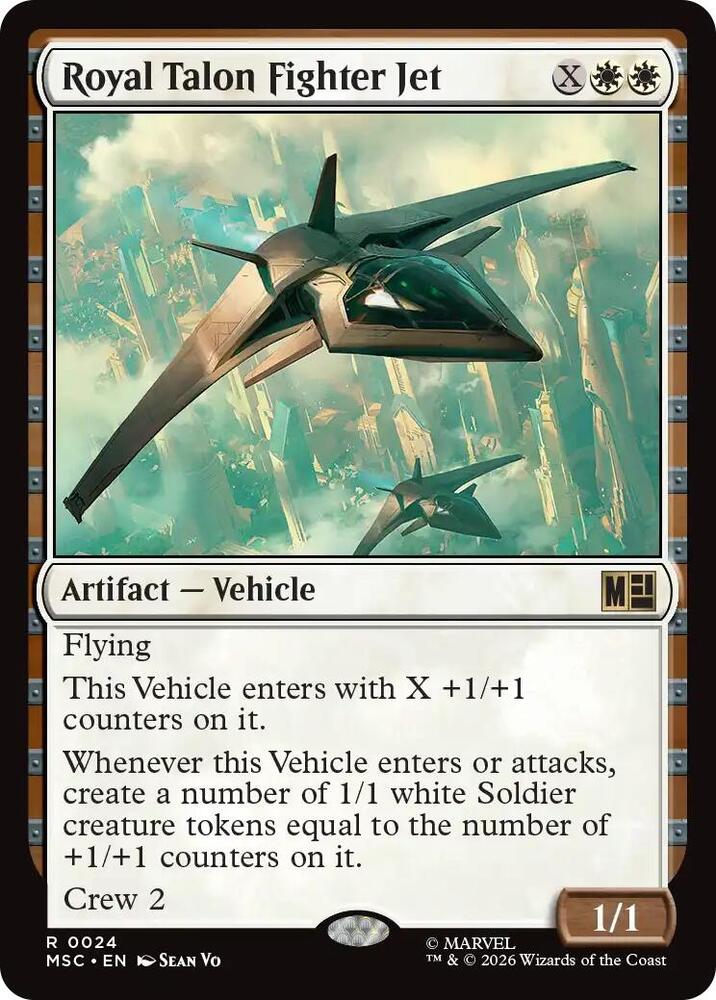 Royal Talon Fighter Jet (24) [Marvel Super Heroes Commander]