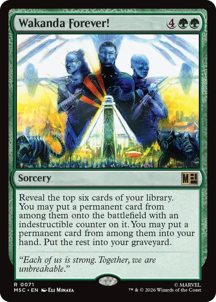Wakanda Forever! (71) [Marvel Super Heroes Commander]