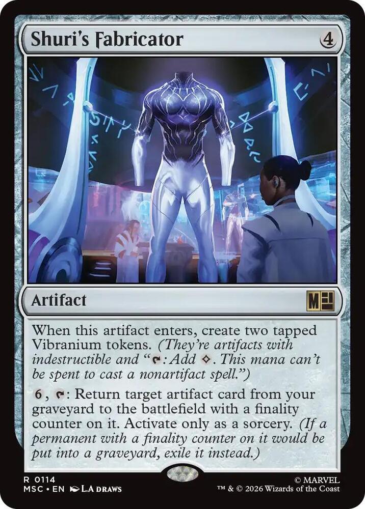 Shuri's Fabricator (114) [Marvel Super Heroes Commander]