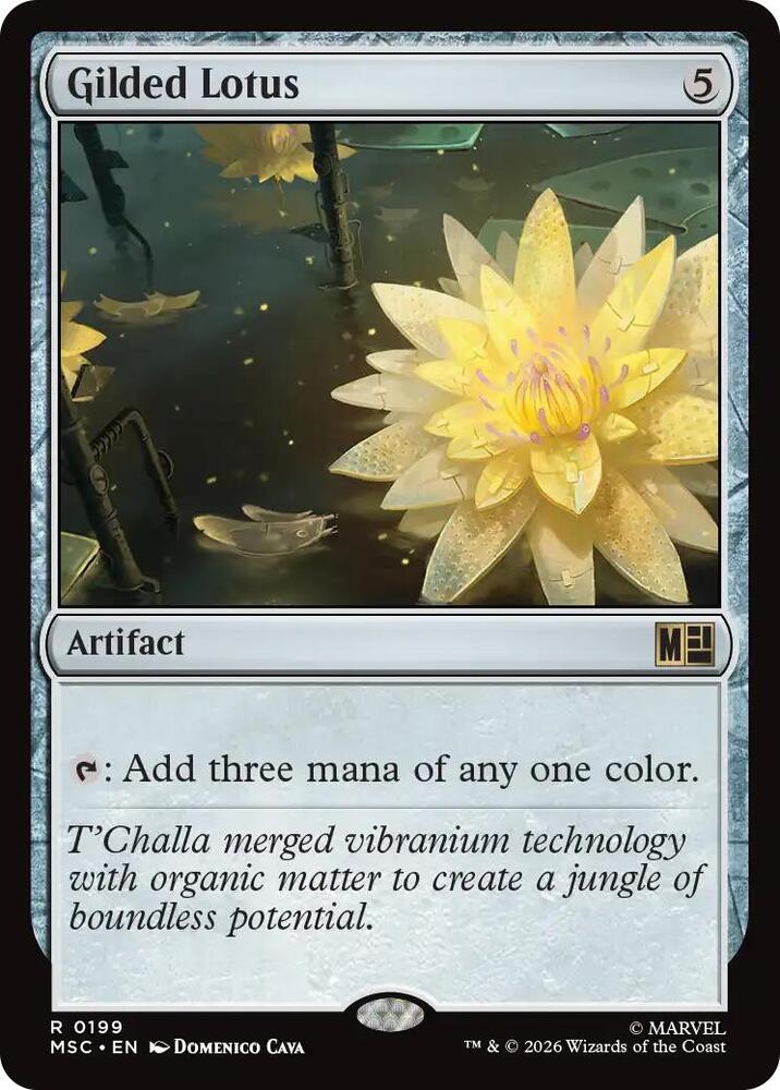 Gilded Lotus (199) [Marvel Super Heroes Commander]