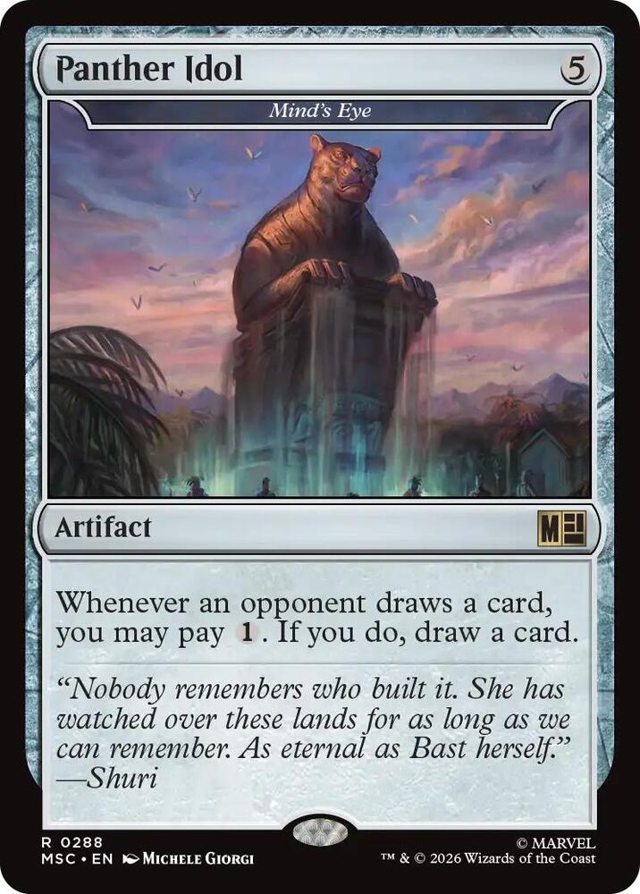 Panther Idol - Mind's Eye (288) [Marvel Super Heroes Commander]