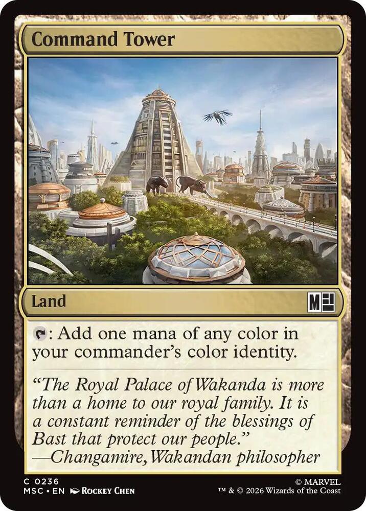 Command Tower (0236) [Marvel Super Heroes Commander]