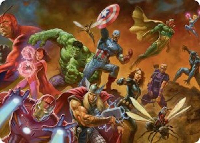 Avengers Assemble! Art Card (1) [Marvel Super Heroes Art Series]