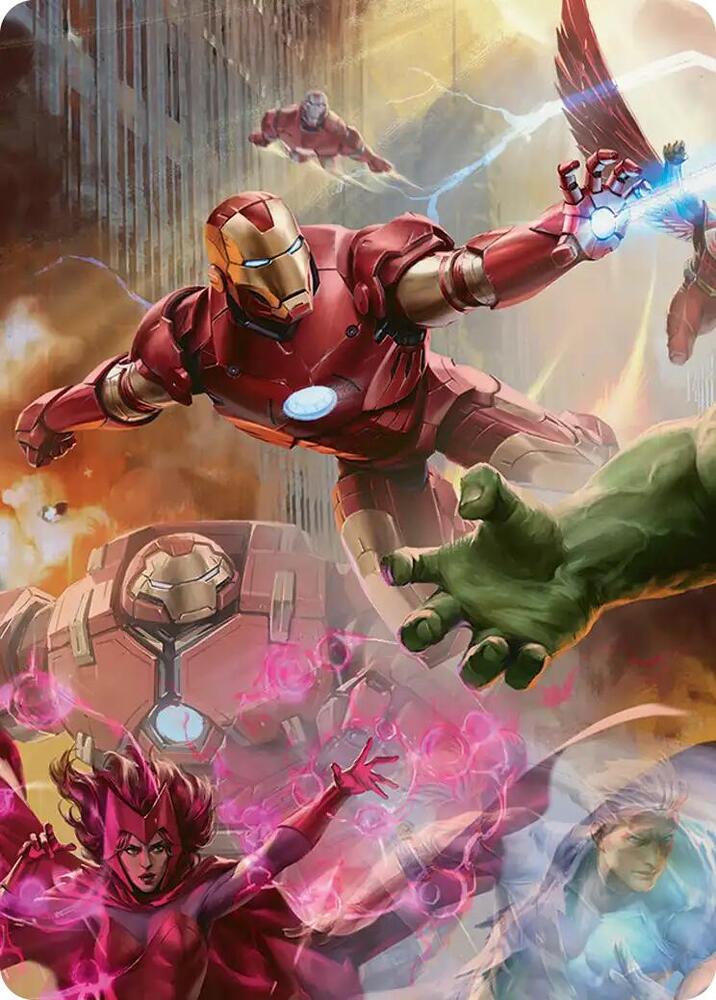 Iron Man, Futurist Paragon Art Card (1) [Marvel Super Heroes Art Series]