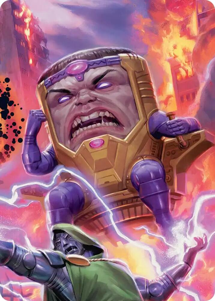 M.O.D.O.K., Evil Intellect Art Card (9) [Marvel Super Heroes Art Series]
