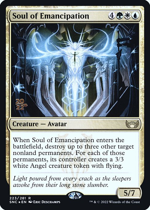 Soul of Emancipation (223s) [Streets of New Capenna Promos]