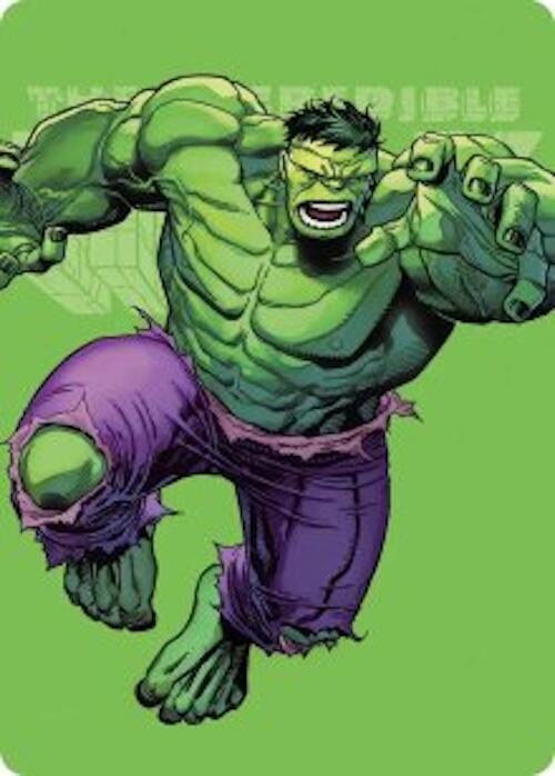 The Incredible Hulk Art Card (28) [Marvel Super Heroes Art Series]