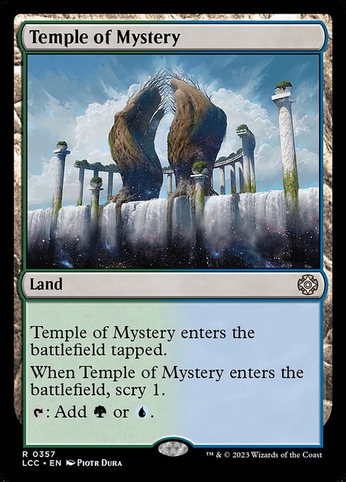Temple of Mystery (357) [The Lost Caverns of Ixalan Commander]