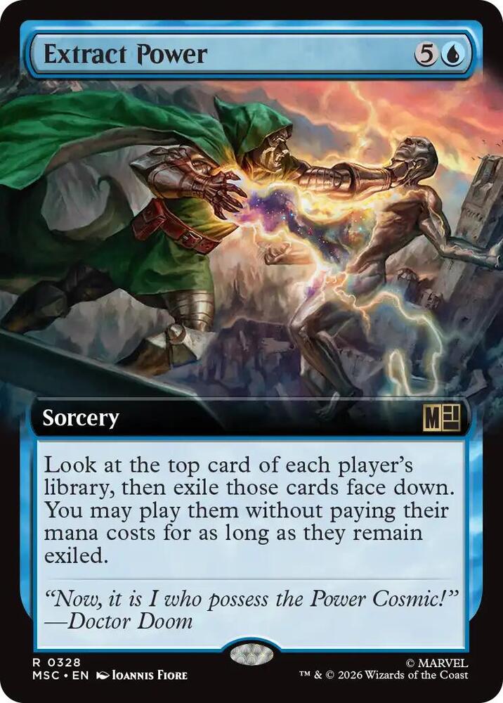 Extract Power (Extended Art) (328) [Marvel Super Heroes Commander]