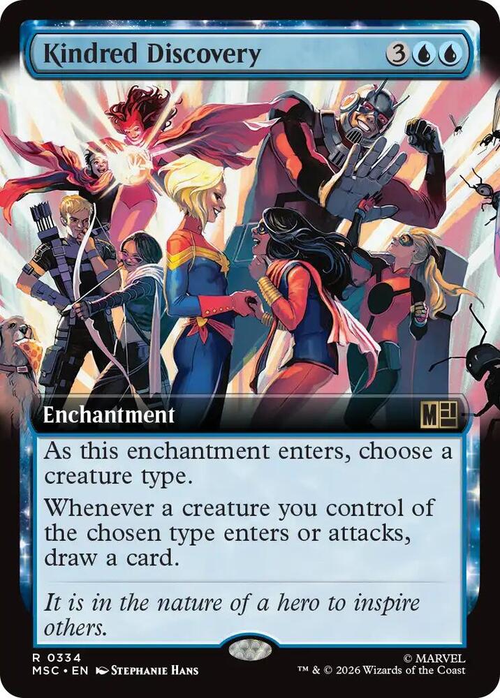 Kindred Discovery (Extended Art) (334) [Marvel Super Heroes Commander]