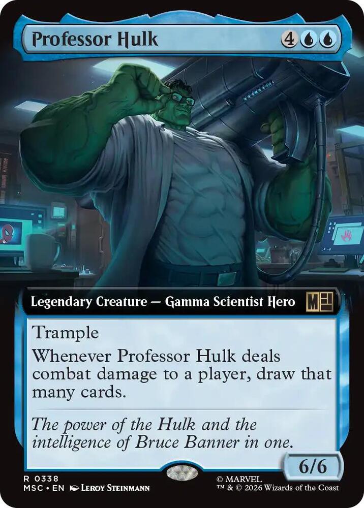 Professor Hulk (Extended Art) (338) [Marvel Super Heroes Commander]