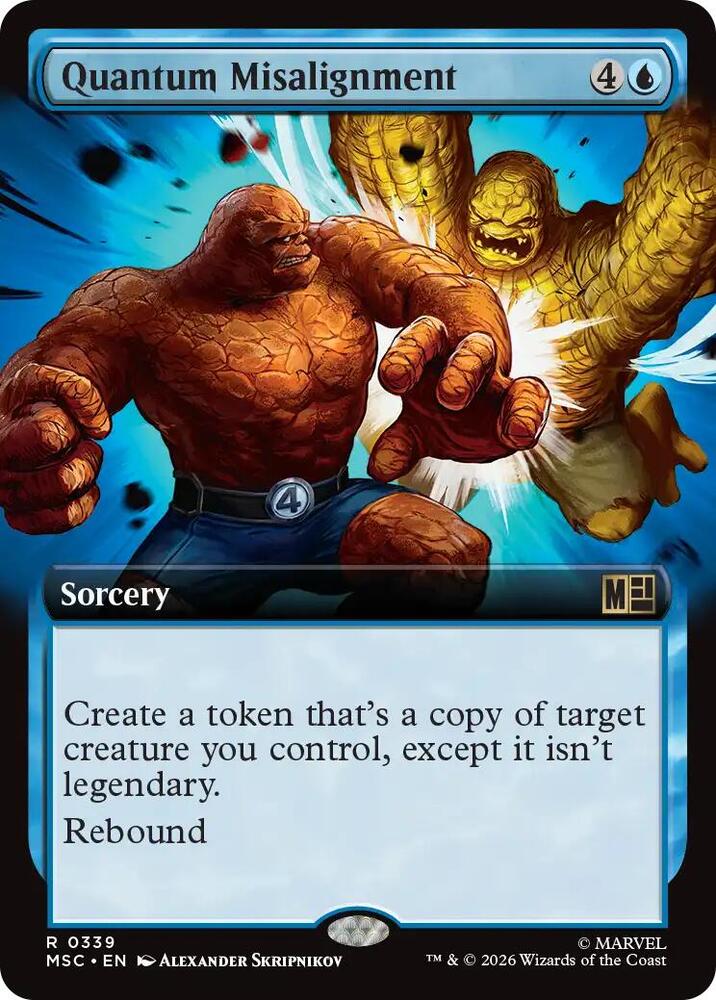 Quantum Misalignment (Extended Art) (339) [Marvel Super Heroes Commander]