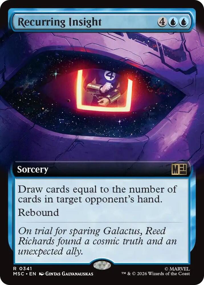 Recurring Insight (Extended Art) (341) [Marvel Super Heroes Commander]