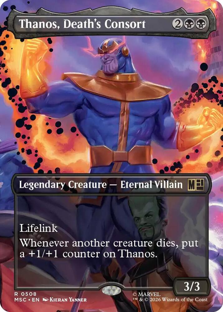 Thanos, Death's Consort (Extended Art) (508) [Marvel Super Heroes Commander]