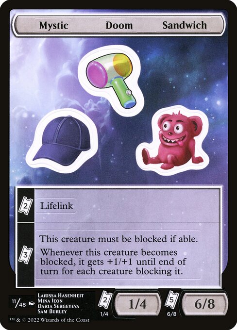 Mystic Doom Sandwich (11) [Unfinity Sticker Sheets]