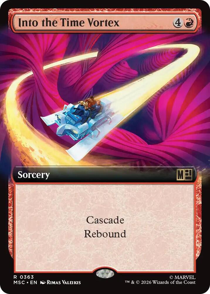 Into the Time Vortex (Extended Art) (363) [Marvel Super Heroes Commander]