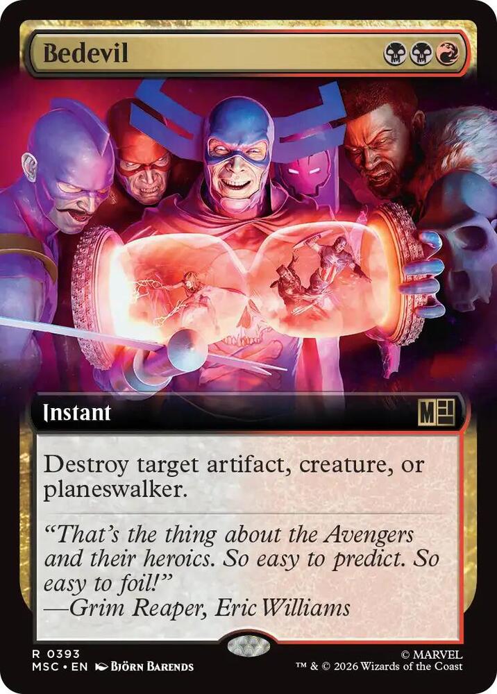 Bedevil (Extended Art) (393) [Marvel Super Heroes Commander]