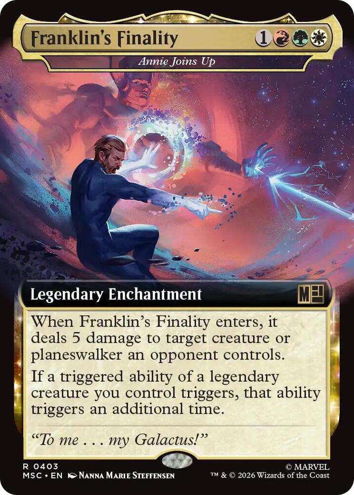 Franklin's Finality - Annie Joins Up (Extended Art) (403) [Marvel Super Heroes Commander]