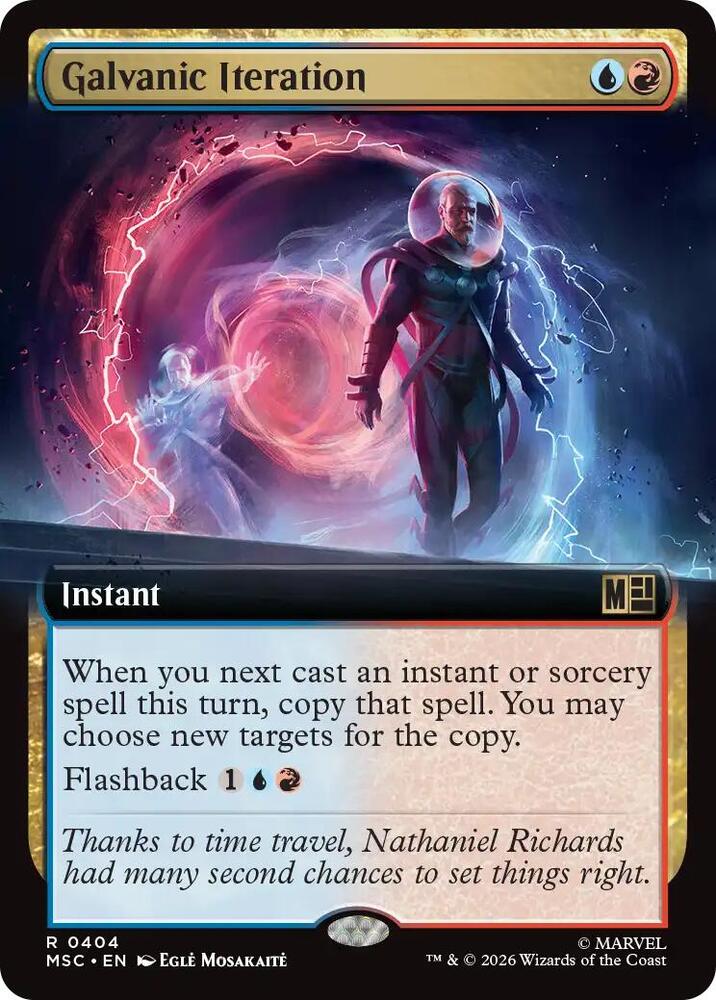 Galvanic Iteration (Extended Art) (404) [Marvel Super Heroes Commander]