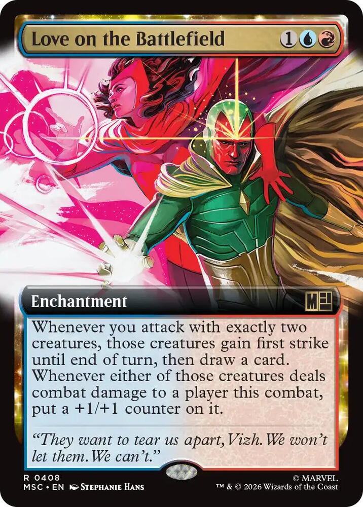 Love on the Battlefield (Extended Art) (408) [Marvel Super Heroes Commander]
