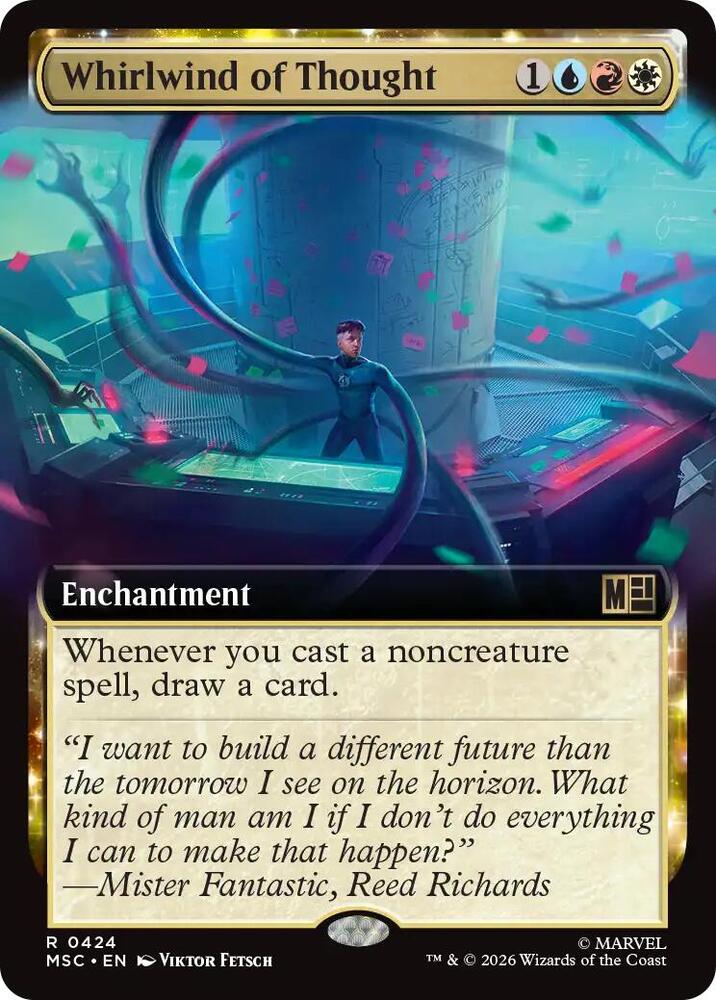 Whirlwind of Thought (Extended Art) (424) [Marvel Super Heroes Commander]