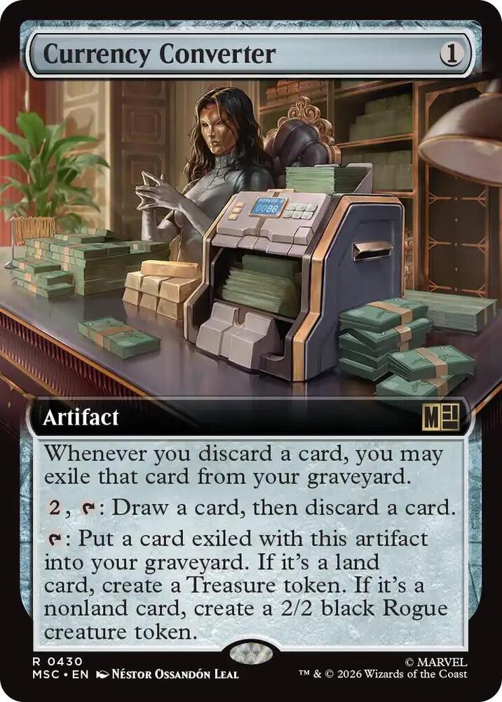 Currency Converter (Extended Art) (430) [Marvel Super Heroes Commander]