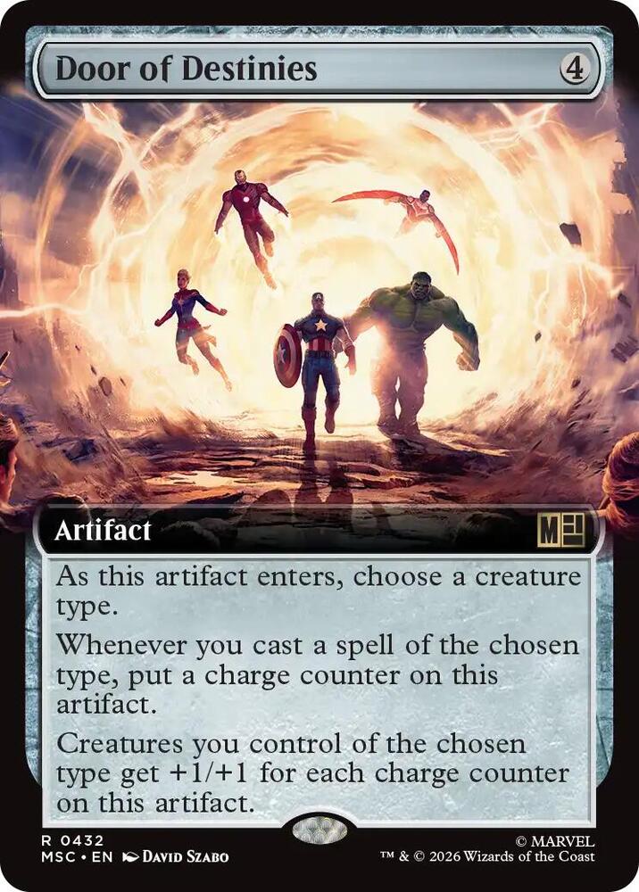 Door of Destinies (Extended Art) (432) [Marvel Super Heroes Commander]