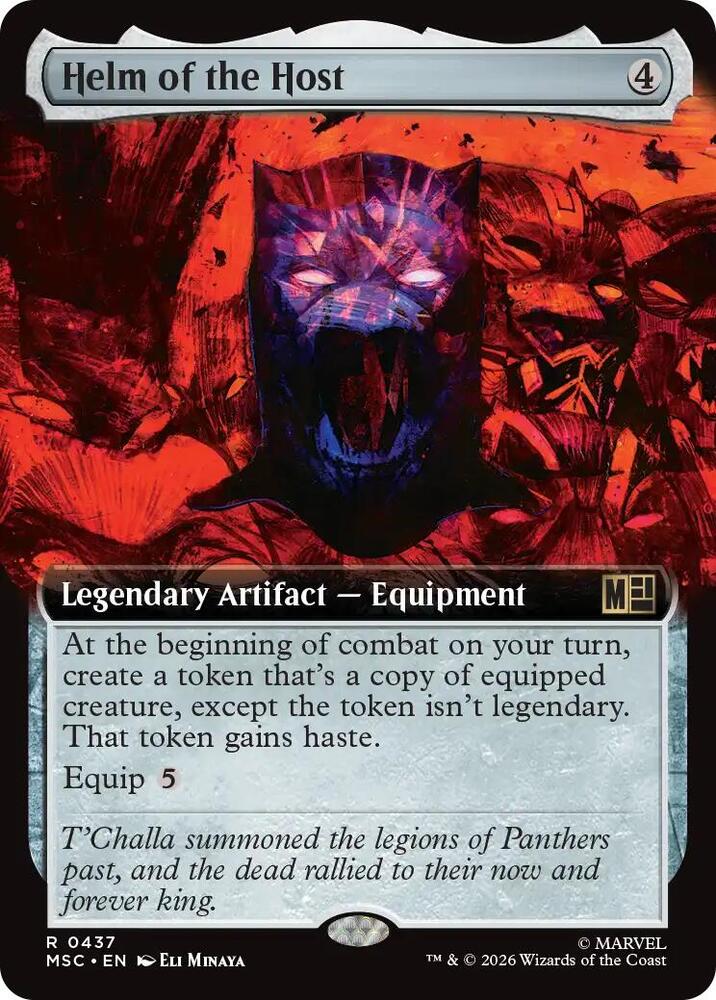 Helm of the Host (Extended Art) (437) [Marvel Super Heroes Commander]