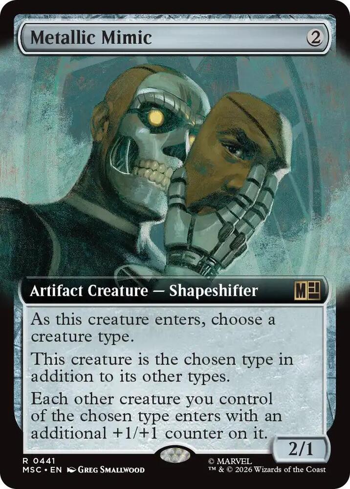Metallic Mimic (Extended Art) (441) [Marvel Super Heroes Commander]