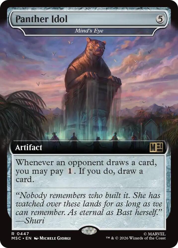 Panther Idol - Mind's Eye (Extended Art) (447) [Marvel Super Heroes Commander]