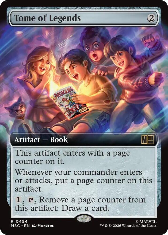 Tome of Legends (Extended Art) (454) [Marvel Super Heroes Commander]