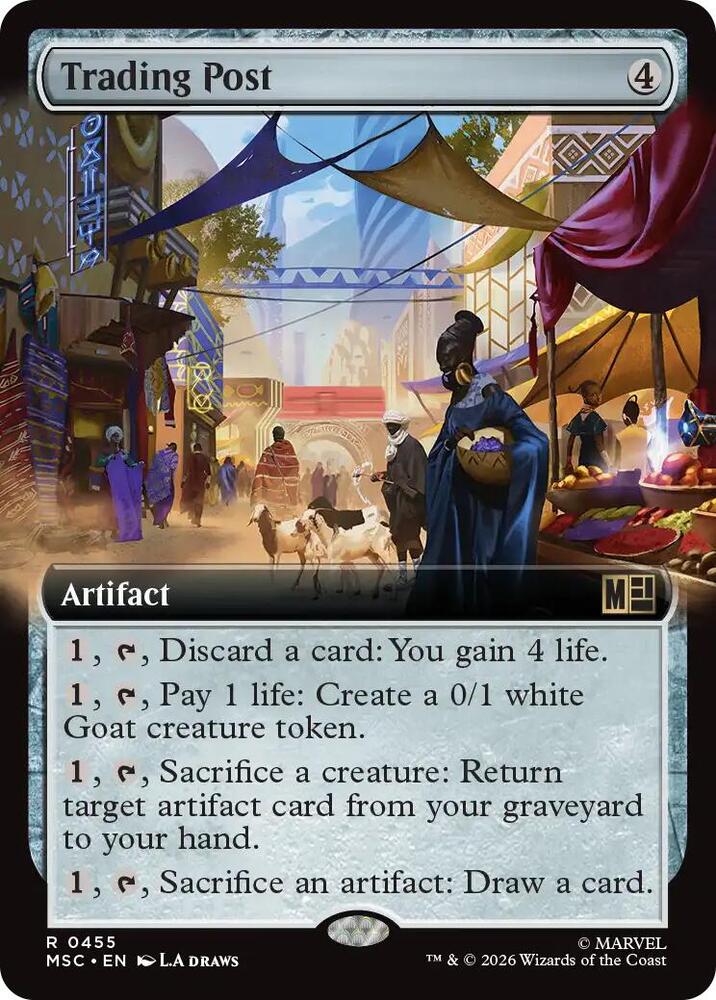 Trading Post (Extended Art) (455) [Marvel Super Heroes Commander]