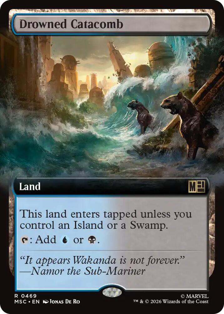 Drowned Catacomb (Extended Art) (469) [Marvel Super Heroes Commander]