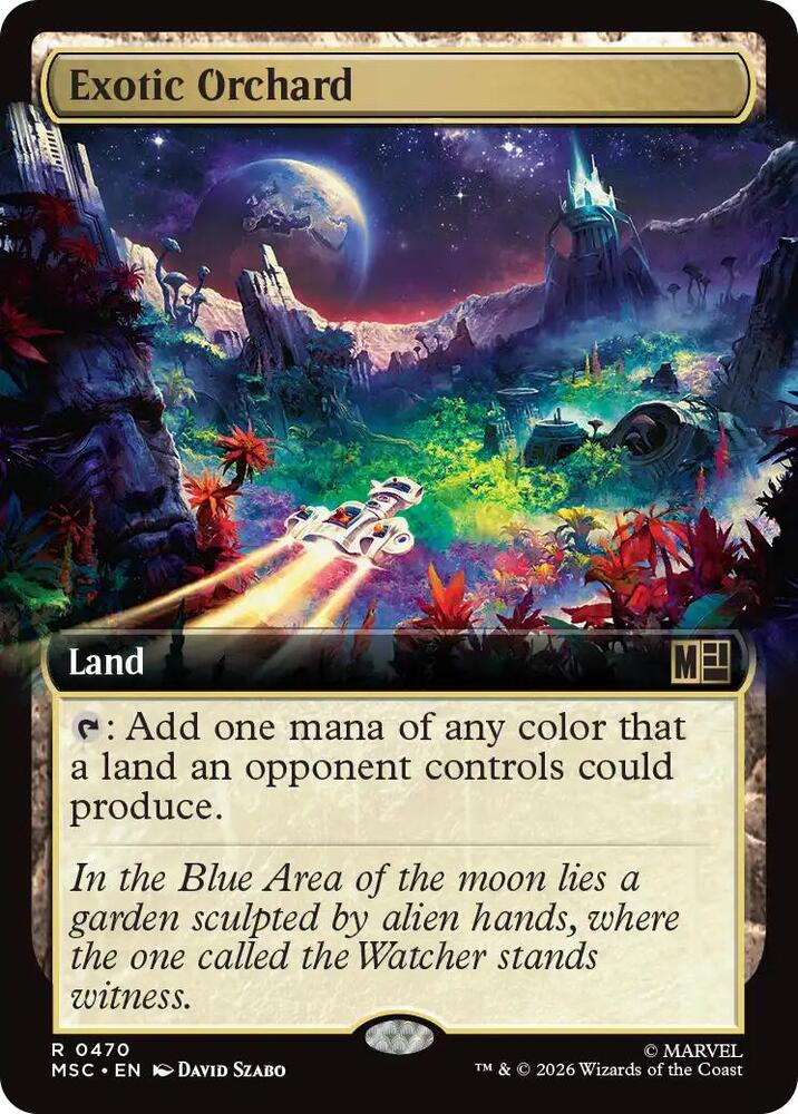 Exotic Orchard (Extended Art) (470) [Marvel Super Heroes Commander]