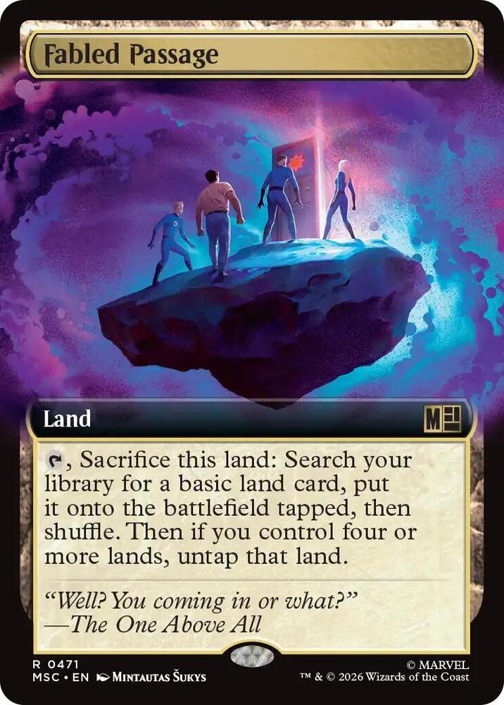 Fabled Passage (Extended Art) (471) [Marvel Super Heroes Commander]