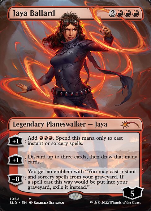 Jaya Ballard (1062) [Secret Lair Drop] [Borderless]