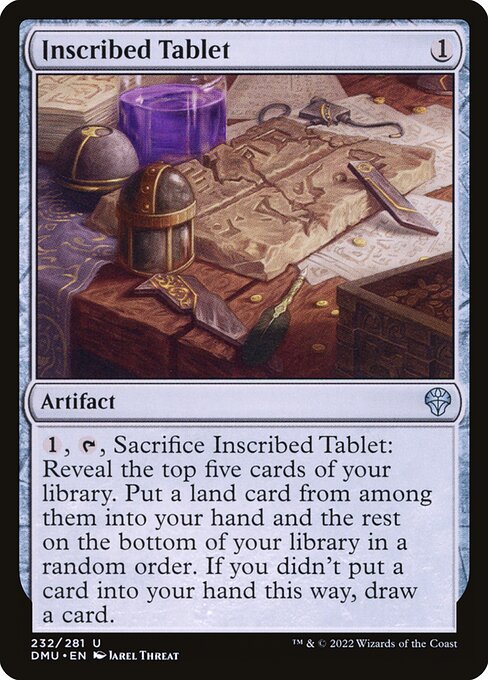 Inscribed Tablet (232) [Dominaria United]