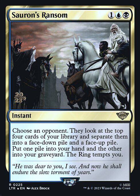 Sauron's Ransom (225s) [Tales of Middle-earth Promos]