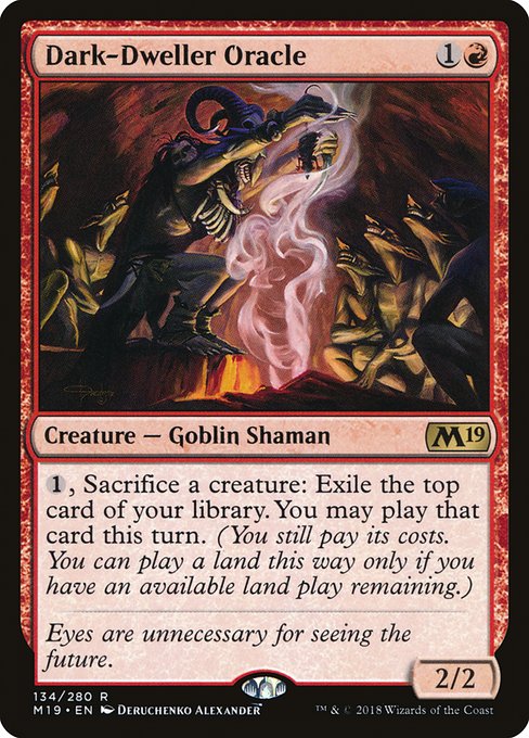 Dark-Dweller Oracle (134) [Core Set 2019]