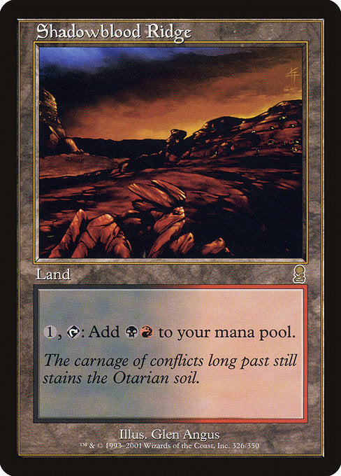 Shadowblood Ridge (326) [Odyssey]