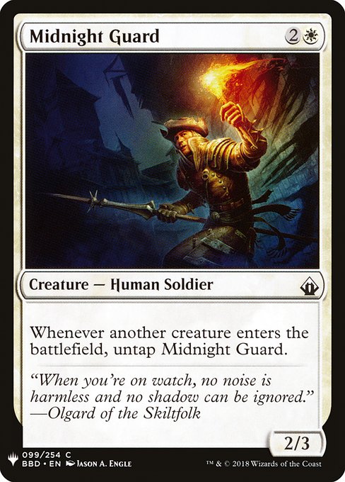 Midnight Guard (BBD-99) [The List]
